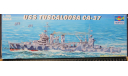 Крейсер USS Tuscaloosa CA-37 Trumpeter 1/700 Fool Hull. Пакеты с деталями не открывались. возможен обмен, сборные модели кораблей, флота, scale0