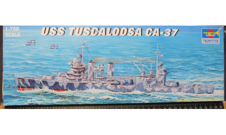 Крейсер USS Tuscaloosa CA-37 Trumpeter 1/700 Fool Hull. Пакеты с деталями не открывались. возможен обмен, сборные модели кораблей, флота, scale0