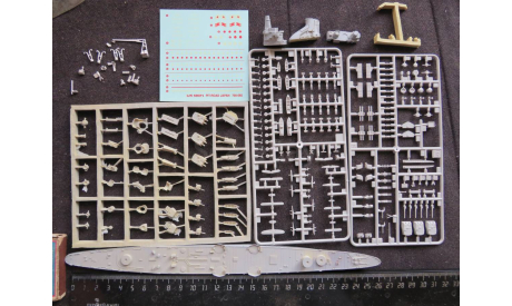 Тяжёлый крейсер Imperial Japanese Navy Heavy Cruiser Kako 1941 Hi Mold series Смола  Pit-Road HM-044 1/700  Как некомплект – частично окрашен.  возможен обмен, сборные модели кораблей, флота, scale0