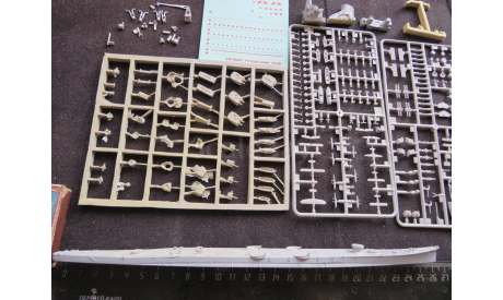 Тяжёлый крейсер Imperial Japanese Navy Heavy Cruiser Kako 1941 Hi Mold series Смола  Pit-Road HM-044 1/700  Как некомплект – частично окрашен.  возможен обмен, сборные модели кораблей, флота, scale0