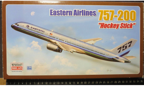 Лайнер 757-200 Eastern Airlines Hockey Stick Minicraft 1/144 Пакет с деталями не открывался. возможен обмен, масштабные модели авиации, scale144