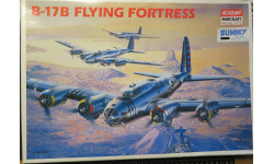 Тяжелый бомбардировщик Boeing B-17B Flying Fortress Academy/ Minicraft 1/72 Нечастая модель. Пакет с деталями не открывался. возможен обмен