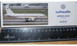 Лайнер Luftwaffe Airbus A319 Hogan 1/200  Некомплект  возможен обмен