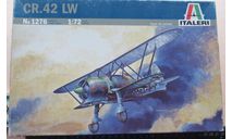 Fiat CR.42 LW Italeri 1276 1/72 Как некомплект – декаль от Bf 109 G-6 Airfix Пакет с деталями не открывался. возможен обмен, сборные модели авиации, scale72