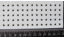 Декаль Звезды чёрные 3/16 Microscale 2 декали, фототравление, декали, краски, материалы, Microscale Decal, scale72