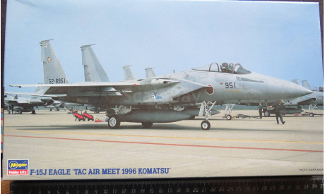 Истребитель McDonnell Douglas F-15J Eagle ‘Tac Air Meet 1996 Komatsu’ Hasegawa 1/72  возможен обмен, сборные модели авиации, scale72