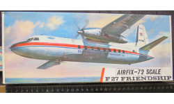 Пассажирский Fokker F27 Friendship Airfix 583 1/72 возможен обмен