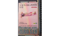 Истребитель Mitsubishi A6M5 Mitsuwa 104 1/144 Пакет с деталями не открывался. возможен обмен