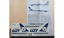 Декаль для Boing 767-300ER LOT – Polish Airlines Ascensio 763-013 1/144, масштабные модели авиации, Boeing, scale144