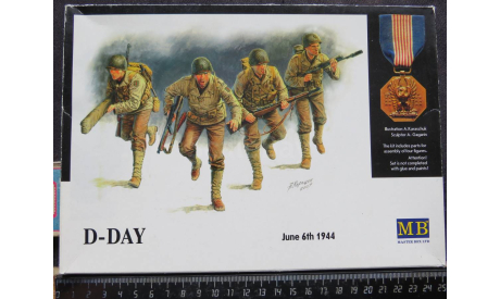 Миниатюра D-Day June 6th 1944 Master Box 1/35  возможен обмен, фигурка, scale35