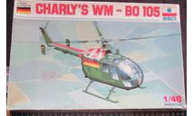 Вертолёт Charly’s WM-BO 105 ESCI 1/48 Пакет с деталями не открывался., масштабные модели авиации, scale48