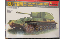 САУ Су-76М Self-Propelled Gun Su-76M MiniArt 1/35 Некомплект  возможен обмен