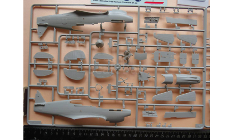 Истребитель Curtiss P-40B Warhawk (Tomahawk IIA) Trumpeter 02807 1/48  возможен обмен, масштабные модели авиации, scale72