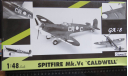 Истребитель Spitfire Mk.Vc ‘Caldwell’ Gartex (Hasegawa) 1/48 Пакет с деталями не открывался. возможен обмен, сборные модели авиации, Airfix, scale72