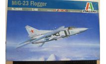 Истребитель - бомбардировщик MiG-23 Flogger  Italeri/ESCI 2649 1/48 возможен обмен, сборные модели авиации, МиГ, scale48
