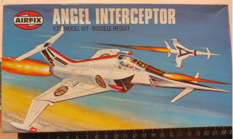 Истребитель Captain Scarlet Angel Interceptor Airfix 02026-8 1/72 1978г  возможен обмен., масштабные модели авиации, scale72
