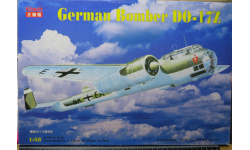Бомбардировщик German Bomber Do-17Z Kitech (Hobby craft) 1/48 Как некомплект- Потёртый пилотский фонарь. возможен обмен
