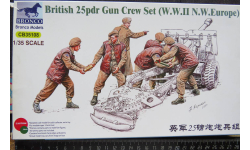 Расчёт к орудию British 25pdr Gun Crew Set (WW2 NW Europe) Bronco 1/35  возможен обмен