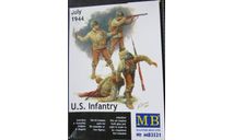 Миниатюра Американская пехота U.S. Infantry July 1944 Master Box 1/35  возможен обмен, фигурка, scale35