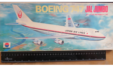 Boeing 747 Jal Jumbo Nitto 1/200 Коробка повреждена возможен обмен, сборные модели авиации, scale0