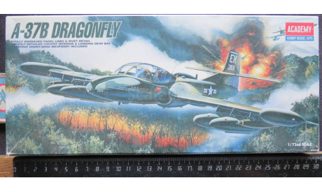 Лёгкий штурмовик U.S. A-37B Dragonfly Academy 1/72 Как некомплект возможен обмен, сборные модели авиации, scale72