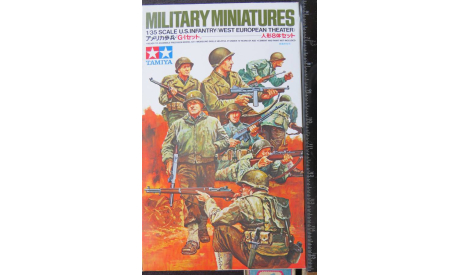 Американские Пехотинцы U.S. Infantry West European Theater Tamiya 35048 1/35 возможен обмен, фигурка, scale35