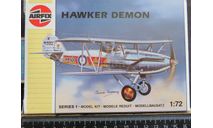 Тяжелый истребитель Hawker Demon Airfix 1/72 возможен обмен, масштабные модели авиации, scale72