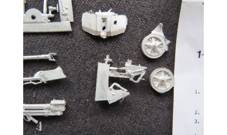 German 7.5cm Pak 40 1942 – 45 литьё MMS Models G2 1/72 возможен обмен, сборные модели артиллерии, scale0