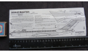 Декаль British West Indian Airlines  Boeing 727 - 78   Scale –Master  SM-5 1/144, масштабные модели авиации, Scale – Master, scale144