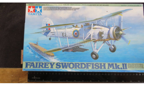 Противолодочный Fairey Swordfish Mk.II Tamiya 1/48 возможен обмен, масштабные модели авиации, scale48