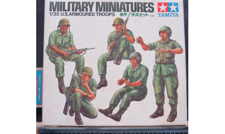 Американские пехотинцы на на M113  U.S. Armoured Troops Tamiya Vietnam War  1/35  возможен обмен, масштабные модели бронетехники, scale35