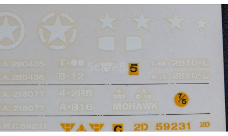 Декаль Dodge Staff Car WC56  Italeri 1/35, масштабные модели бронетехники, Tamiya, scale35