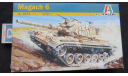 Танк Magach 6 Italeri 1/72 возможен обмен, сборные модели бронетехники, танков, бтт, scale72