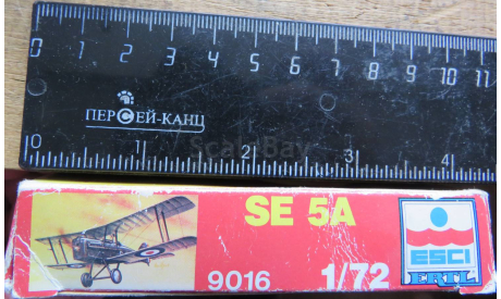 Коробка SE 5A ESCI/ERTL  9016   1/72 000 Пустая!, сборные модели авиации, scale72