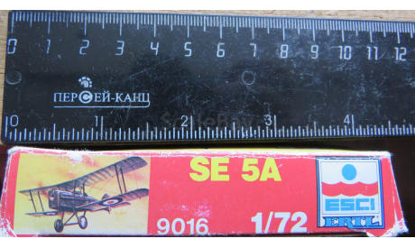 Коробка SE 5A ESCI/ERTL  9016   1/72 000 Пустая!, сборные модели авиации, scale72