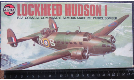 Лёгкий бомбардировщик/самолёт ПЛО Lockheed Hudson Airfix 03006-7 1/72  Как некомплект возможен обмен, сборные модели авиации, scale72