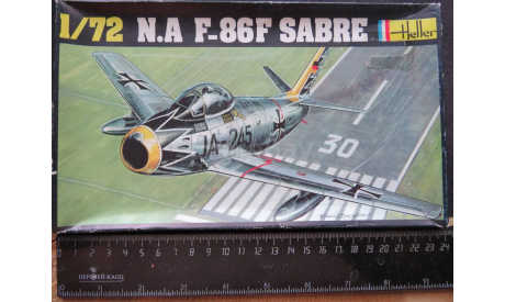 Истребитель North American - Rockwell F-86F Sabre Heller 1/72, масштабные модели авиации, scale72