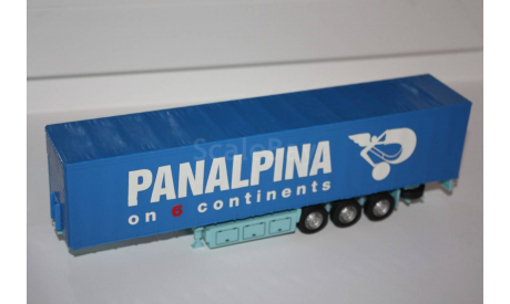 Масштабная модель Cararama прицеп Panalpina 1/50, масштабная модель, 1:43, 1/43, Bauer/Cararama/Hongwell