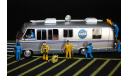 Диорама макет космос космонавты астронавты NASA кемпер Airstream Excella 1/43, масштабная модель, scale43