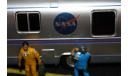 Диорама макет космос космонавты астронавты NASA кемпер Airstream Excella 1/43, масштабная модель, scale43