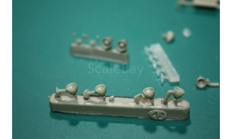 Проблесковые маяки СГУ мигалки 1/43, запчасти для масштабных моделей, scale43