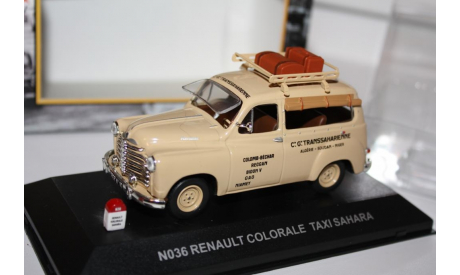 Масштабная модель NOSTALGIE №36 Renault Colorale Taxi Sahara 1/43, масштабная модель, 1:43