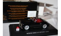 Масштабная модель Nostalgie №39 Simca 8 Sport 1949 1/43, масштабная модель, 1:43