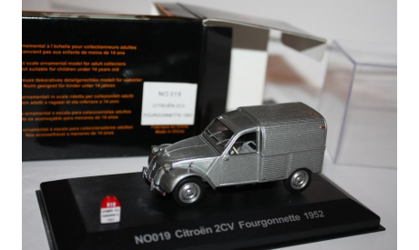 Масштабная модель Nostalgie №19 Citroen 2CV Fourgonnette 1952 1/43, масштабная модель, 1:43