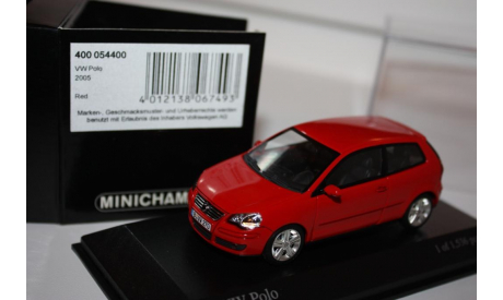 Масштабная модель Minichamps VW Volkswagen Polo 1/43, масштабная модель, 1:43