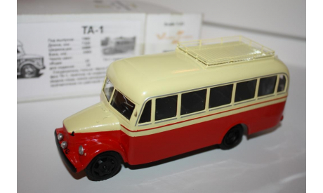 Масштабная модель Vector models Вектор моделс автобус ТА 1 1/43, масштабная модель, 1:43, Vector-Models