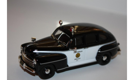 DeAgostini Полицейские Машины Мира №50 - Ford Fordor 1947 1/43, масштабная модель, Полицейские машины мира, Deagostini