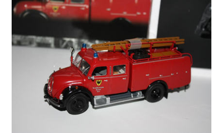 MINICHAMPS 439141071 Magirus-Deutz Merkur TLF 16 Feuerwehr Aachen 1/43, масштабная модель, scale0
