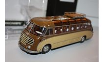 MINICHAMPS 439030087 SETRA S8 AUTOBUS 1951 BROWN BEIGE 1/43, масштабная модель, scale0