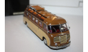 MINICHAMPS 439030087 SETRA S8 AUTOBUS 1951 BROWN BEIGE 1/43, масштабная модель, scale0